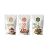 Brunch Bundle: Pancake Mix, French Toast Mix, Apple Crumble Mix