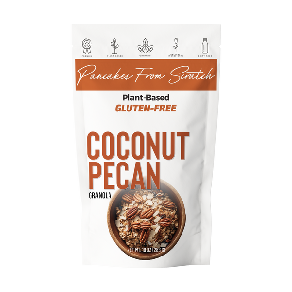 Pancakes From Scratch Vegan Gluten-Free Coconut Pecan Granola