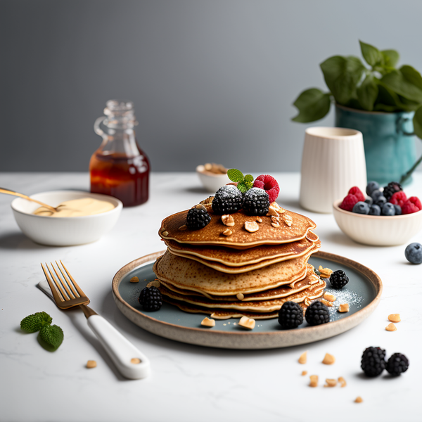 Pancakes From Scratch Vegan Gluten-Free Oat Pancake & Waffle Mix