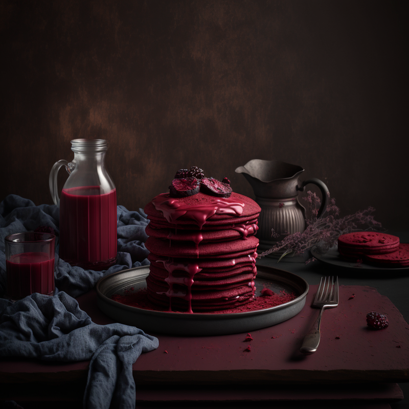 (PRE ORDER) Pancakes From Scratch Vegan Gluten-Free Red Velvet Pancake & Waffle Mix (3 Pack)